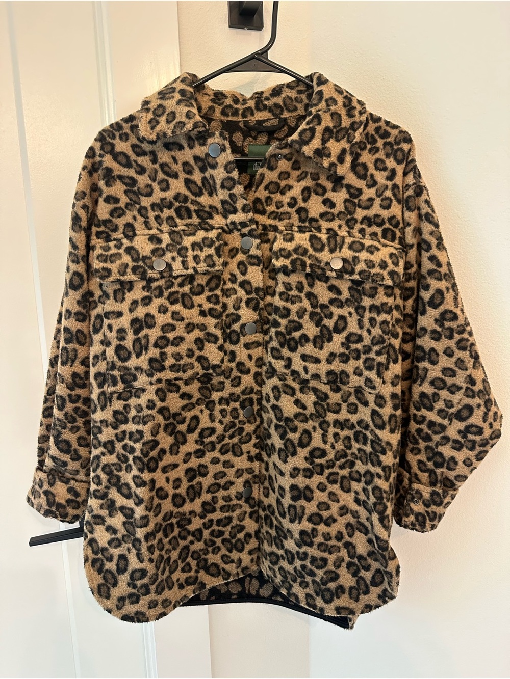 wild fable Leopard Print Shacket
